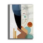 Casa si Gradina - Decoratiuni - Tablouri - Tablou sticlă securizată Wallxpert, sticlă, 60 x 90 cm, multicolor, 544CLR1597 - Infinity.ro