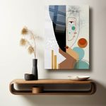 Casa si Gradina - Decoratiuni - Tablouri - Tablou sticlă securizată Wallxpert, sticlă, 60 x 90 cm, multicolor, 544CLR1597 - Infinity.ro