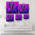 Casa si Gradina - Decoratiuni - Tablouri - Tablou sticlă securizată Wallxpert, sticlă, 40 x 40 cm, multicolor, 642BTH1283 - Infinity.ro