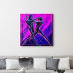 Casa si Gradina - Decoratiuni - Tablouri - Tablou sticlă securizată Wallxpert, sticlă, 40 x 40 cm, multicolor, 642BTH1283 - Infinity.ro