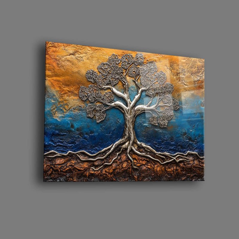 Casa si Gradina - Decoratiuni - Tablouri - Tablou sticlă securizată Wallxpert, sticlă, 60 x 90 cm, multicolor, 544CLR1441 - Infinity.ro