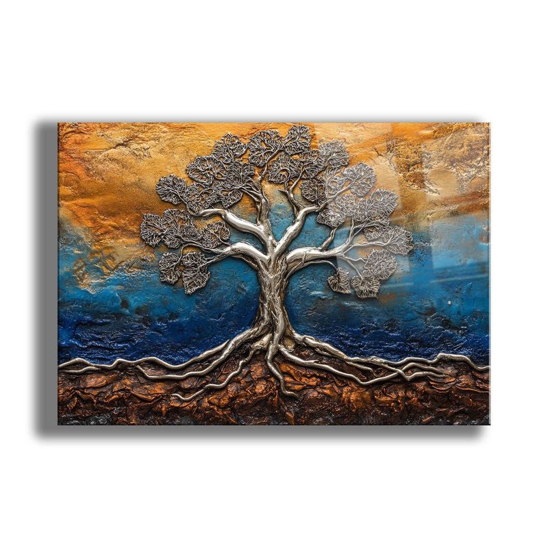Casa si Gradina - Decoratiuni - Tablouri - Tablou sticlă securizată Wallxpert, sticlă, 60 x 90 cm, multicolor, 544CLR1441 - Infinity.ro