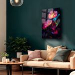 Casa si Gradina - Decoratiuni - Tablouri - Tablou sticlă securizată Wallxpert, sticlă, 60 x 90 cm, multicolor, 544CLR1405 - Infinity.ro