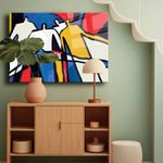 Casa si Gradina - Decoratiuni - Tablouri - Tablou sticlă securizată Wallxpert, sticlă, 60 x 90 cm, multicolor, 544CLR1315 - Infinity.ro