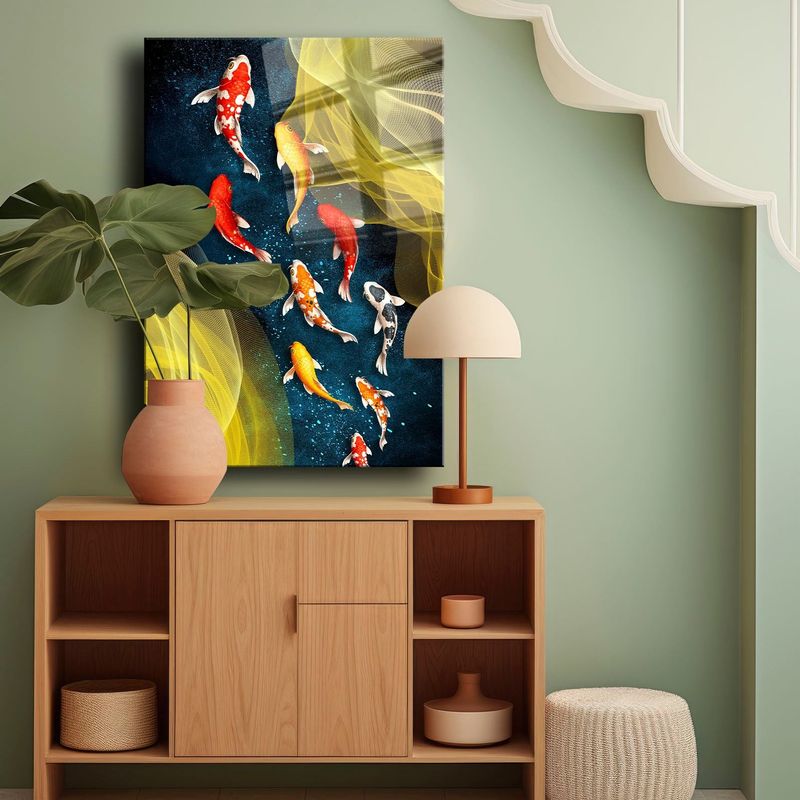 Casa si Gradina - Decoratiuni - Tablouri - Tablou sticlă securizată Wallxpert, sticlă, 60 x 90 cm, multicolor, 544CLR1273 - Infinity.ro