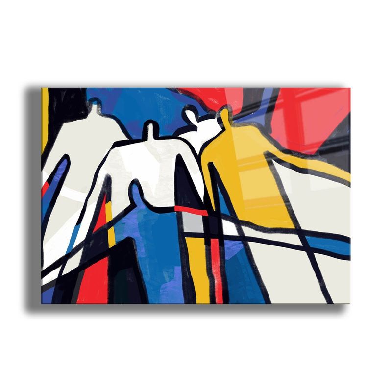 Casa si Gradina - Decoratiuni - Tablouri - Tablou sticlă securizată Wallxpert, sticlă, 60 x 90 cm, multicolor, 544CLR1315 - Infinity.ro
