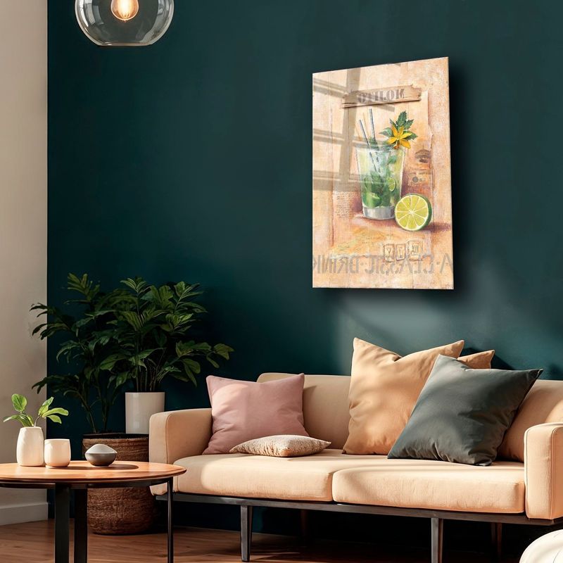 Casa si Gradina - Decoratiuni - Tablouri - Tablou sticlă securizată Wallxpert, sticlă, 60 x 90 cm, multicolor, 544CLR1303 - Infinity.ro