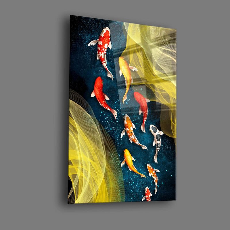 Casa si Gradina - Decoratiuni - Tablouri - Tablou sticlă securizată Wallxpert, sticlă, 60 x 90 cm, multicolor, 544CLR1273 - Infinity.ro