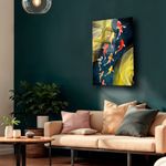 Casa si Gradina - Decoratiuni - Tablouri - Tablou sticlă securizată Wallxpert, sticlă, 60 x 90 cm, multicolor, 544CLR1273 - Infinity.ro