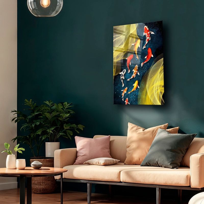 Casa si Gradina - Decoratiuni - Tablouri - Tablou sticlă securizată Wallxpert, sticlă, 60 x 90 cm, multicolor, 544CLR1273 - Infinity.ro