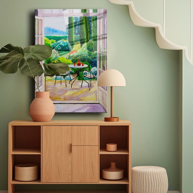 Casa si Gradina - Decoratiuni - Tablouri - Tablou sticlă securizată Wallxpert, sticlă, 60 x 90 cm, multicolor, 544CLR1291 - Infinity.ro