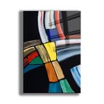 Casa si Gradina - Decoratiuni - Tablouri - Tablou sticlă securizată Wallxpert, sticlă, 60 x 90 cm, multicolor, 544CLR1231 - Infinity.ro