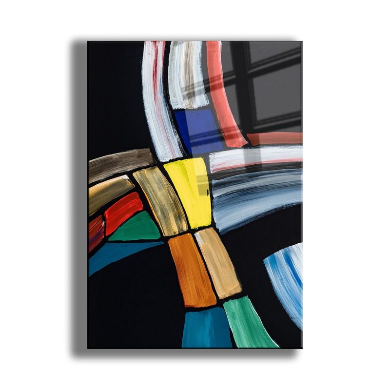 Casa si Gradina - Decoratiuni - Tablouri - Tablou sticlă securizată Wallxpert, sticlă, 60 x 90 cm, multicolor, 544CLR1231 - Infinity.ro