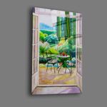 Casa si Gradina - Decoratiuni - Tablouri - Tablou sticlă securizată Wallxpert, sticlă, 60 x 90 cm, multicolor, 544CLR1291 - Infinity.ro