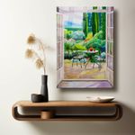 Casa si Gradina - Decoratiuni - Tablouri - Tablou sticlă securizată Wallxpert, sticlă, 60 x 90 cm, multicolor, 544CLR1291 - Infinity.ro