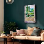 Casa si Gradina - Decoratiuni - Tablouri - Tablou sticlă securizată Wallxpert, sticlă, 60 x 90 cm, multicolor, 544CLR1291 - Infinity.ro