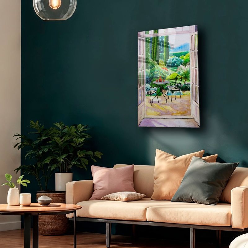 Casa si Gradina - Decoratiuni - Tablouri - Tablou sticlă securizată Wallxpert, sticlă, 60 x 90 cm, multicolor, 544CLR1291 - Infinity.ro