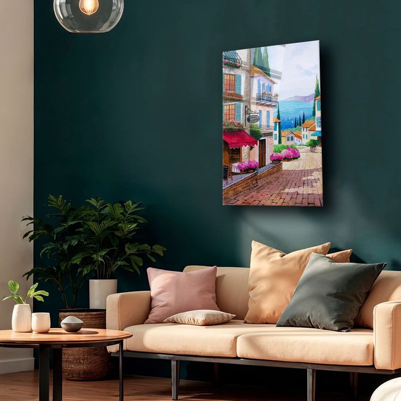 Casa si Gradina - Decoratiuni - Tablouri - Tablou sticlă securizată Wallxpert, sticlă, 60 x 90 cm, multicolor, 544CLR1267 - Infinity.ro