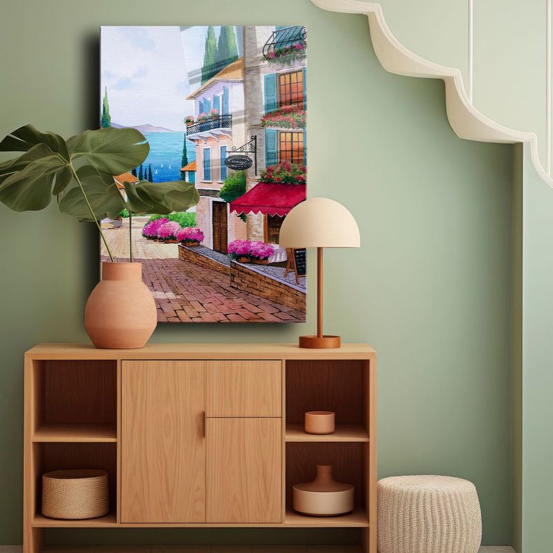 Casa si Gradina - Decoratiuni - Tablouri - Tablou sticlă securizată Wallxpert, sticlă, 60 x 90 cm, multicolor, 544CLR1267 - Infinity.ro