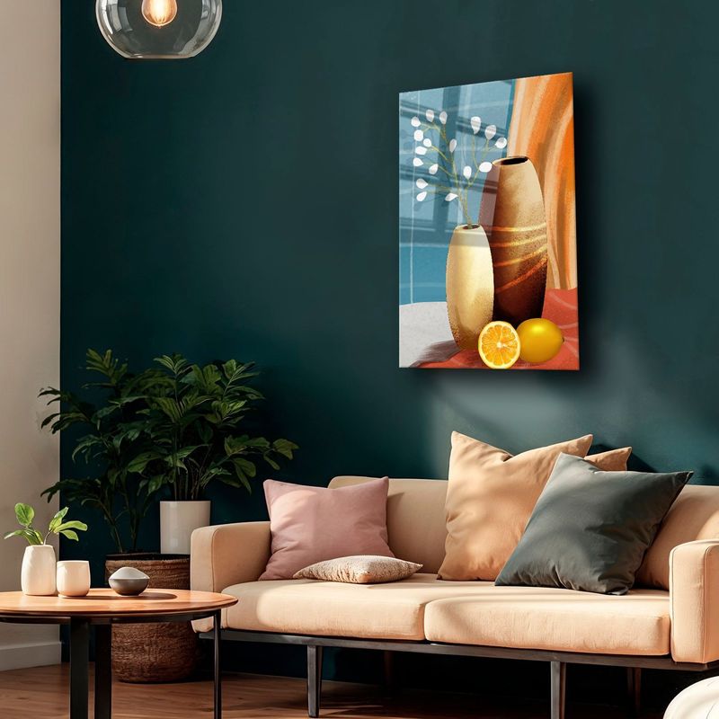 Casa si Gradina - Decoratiuni - Tablouri - Tablou sticlă securizată Wallxpert, sticlă, 60 x 90 cm, multicolor, 544CLR1285 - Infinity.ro