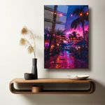 Casa si Gradina - Decoratiuni - Tablouri - Tablou sticlă securizată Wallxpert, sticlă, 60 x 90 cm, multicolor, 544CLR1219 - Infinity.ro
