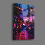 Casa si Gradina - Decoratiuni - Tablouri - Tablou sticlă securizată Wallxpert, sticlă, 60 x 90 cm, multicolor, 544CLR1219 - Infinity.ro