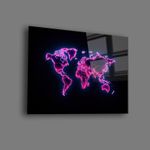 Casa si Gradina - Decoratiuni - Tablouri - Tablou sticlă securizată Wallxpert, sticlă, 60 x 90 cm, multicolor, 544CLR1201 - Infinity.ro