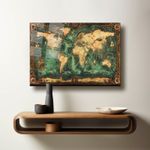 Casa si Gradina - Decoratiuni - Tablouri - Tablou sticlă securizată Wallxpert, sticlă, 60 x 90 cm, multicolor, 544CLR1117 - Infinity.ro