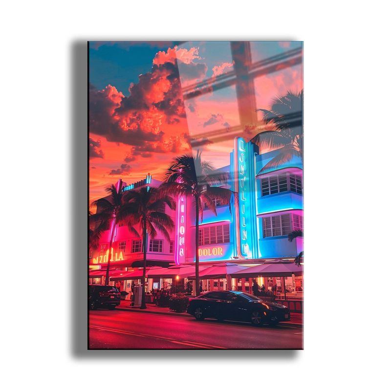 Casa si Gradina - Decoratiuni - Tablouri - Tablou sticlă securizată Wallxpert, sticlă, 60 x 90 cm, multicolor, 544CLR1147 - Infinity.ro