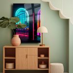 Casa si Gradina - Decoratiuni - Tablouri - Tablou sticlă securizată Wallxpert, sticlă, 60 x 90 cm, multicolor, 544CLR1129 - Infinity.ro