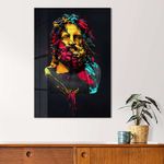 Casa si Gradina - Decoratiuni - Tablouri - Tablou sticlă securizată Wallxpert, sticlă, 60 x 90 cm, multicolor, 975GSR1489 - Infinity.ro