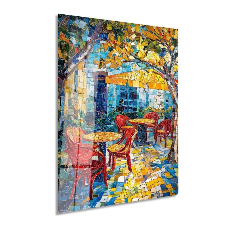 Casa si Gradina - Decoratiuni - Tablouri - Tablou sticlă securizată Wallxpert, sticlă, 60 x 90 cm, multicolor, 975GSR1459 - Infinity.ro