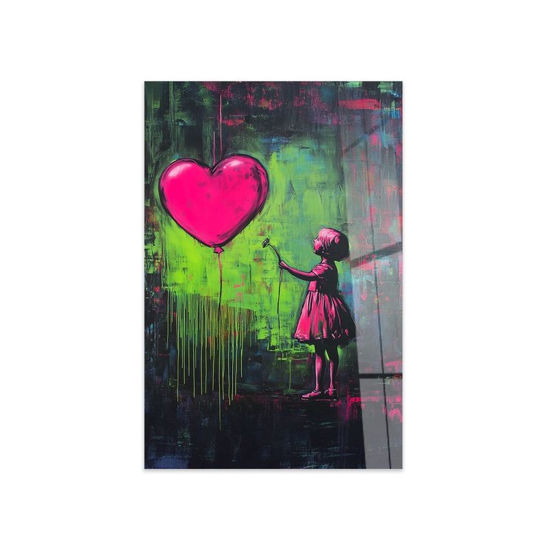 Casa si Gradina - Decoratiuni - Tablouri - Tablou sticlă securizată Wallxpert, sticlă, 60 x 90 cm, multicolor, 975GSR1384 - Infinity.ro