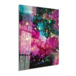 Casa si Gradina - Decoratiuni - Tablouri - Tablou sticlă securizată Wallxpert, sticlă, 60 x 90 cm, multicolor, 975GSR1464 - Infinity.ro