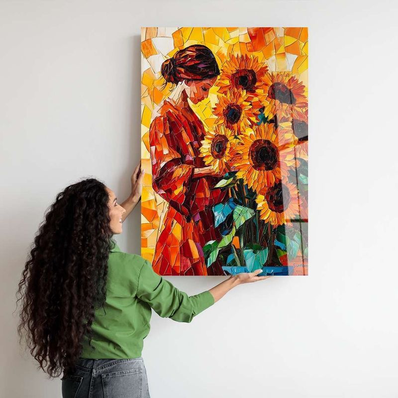 Casa si Gradina - Decoratiuni - Tablouri - Tablou sticlă securizată Wallxpert, sticlă, 60 x 90 cm, multicolor, 975GSR1454 - Infinity.ro