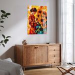 Casa si Gradina - Decoratiuni - Tablouri - Tablou sticlă securizată Wallxpert, sticlă, 60 x 90 cm, multicolor, 975GSR1454 - Infinity.ro