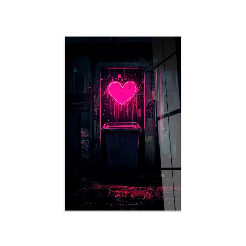 Casa si Gradina - Decoratiuni - Tablouri - Tablou sticlă securizată Wallxpert, sticlă, 60 x 90 cm, multicolor, 975GSR1394 - Infinity.ro