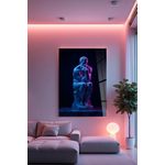 Casa si Gradina - Decoratiuni - Tablouri - Tablou sticlă securizată Wallxpert, sticlă, 60 x 90 cm, multicolor, 975GSR1259 - Infinity.ro