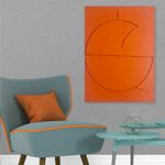 Casa si Gradina - Decoratiuni - Tablouri - Tablou ulei Wallxpert, lemn, 50 x 70 cm, multicolor, 405HND1455 - Infinity.ro