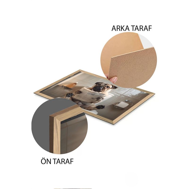 Casa si Gradina - Decoratiuni - Tablouri - Tablou Wallxpert, MDF, 33 x 48 cm, multicolor, 883TLD1706 - Infinity.ro