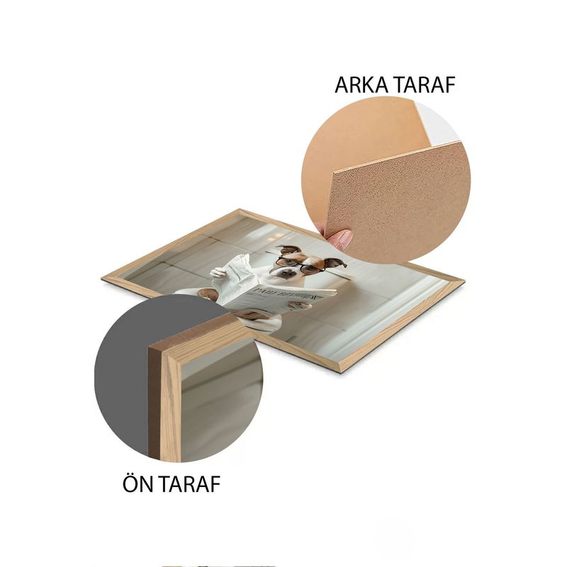Casa si Gradina - Decoratiuni - Tablouri - Tablou Wallxpert, MDF, 33 x 48 cm, multicolor, 883TLD1705 - Infinity.ro