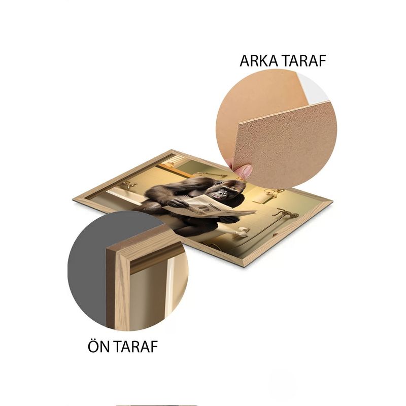 Casa si Gradina - Decoratiuni - Tablouri - Tablou Wallxpert, MDF, 33 x 48 cm, multicolor, 883TLD1709 - Infinity.ro