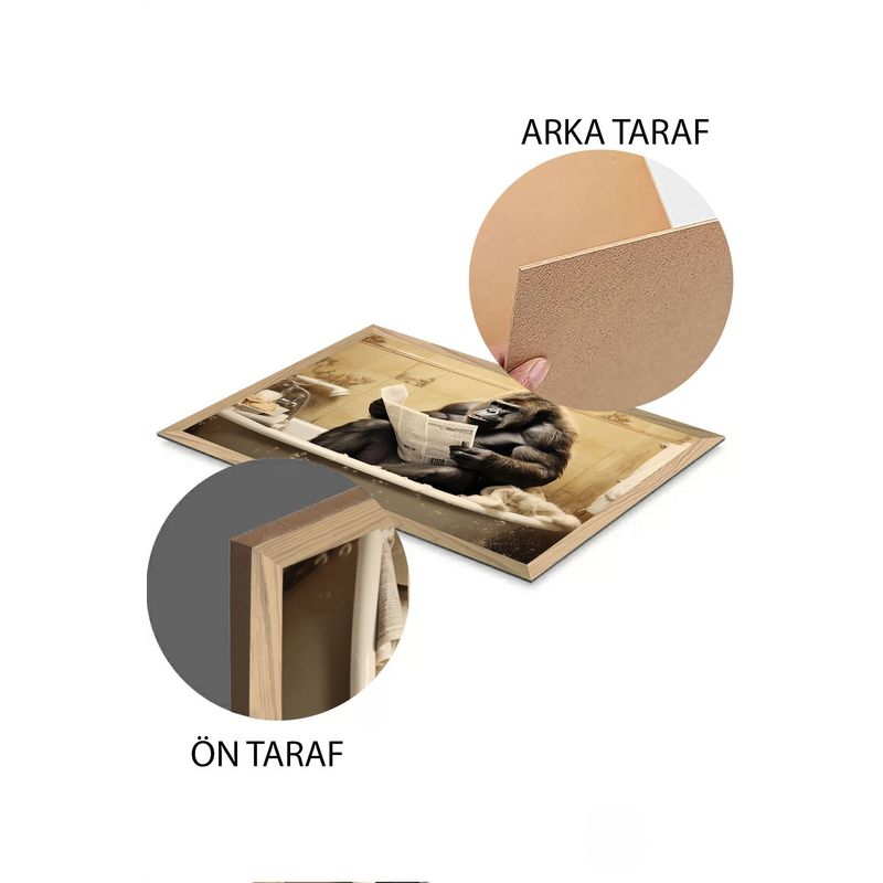 Casa si Gradina - Decoratiuni - Tablouri - Tablou Wallxpert, MDF, 33 x 48 cm, multicolor, 883TLD1708 - Infinity.ro