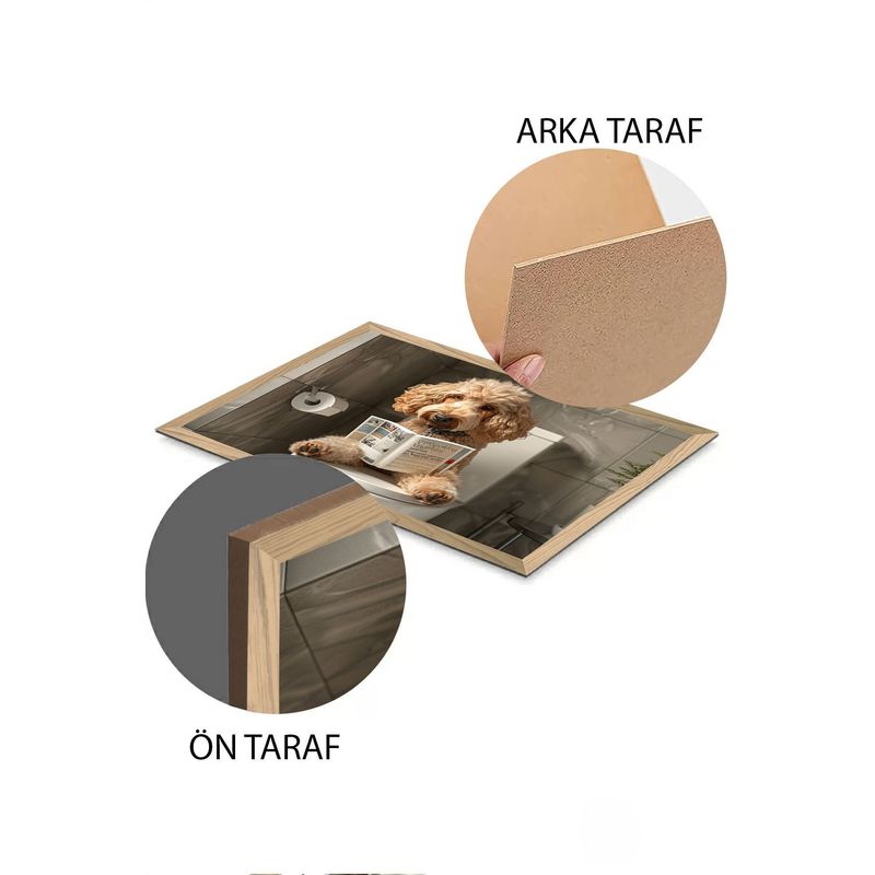Casa si Gradina - Decoratiuni - Tablouri - Tablou Wallxpert, MDF, 33 x 48 cm, multicolor, 883TLD1688 - Infinity.ro