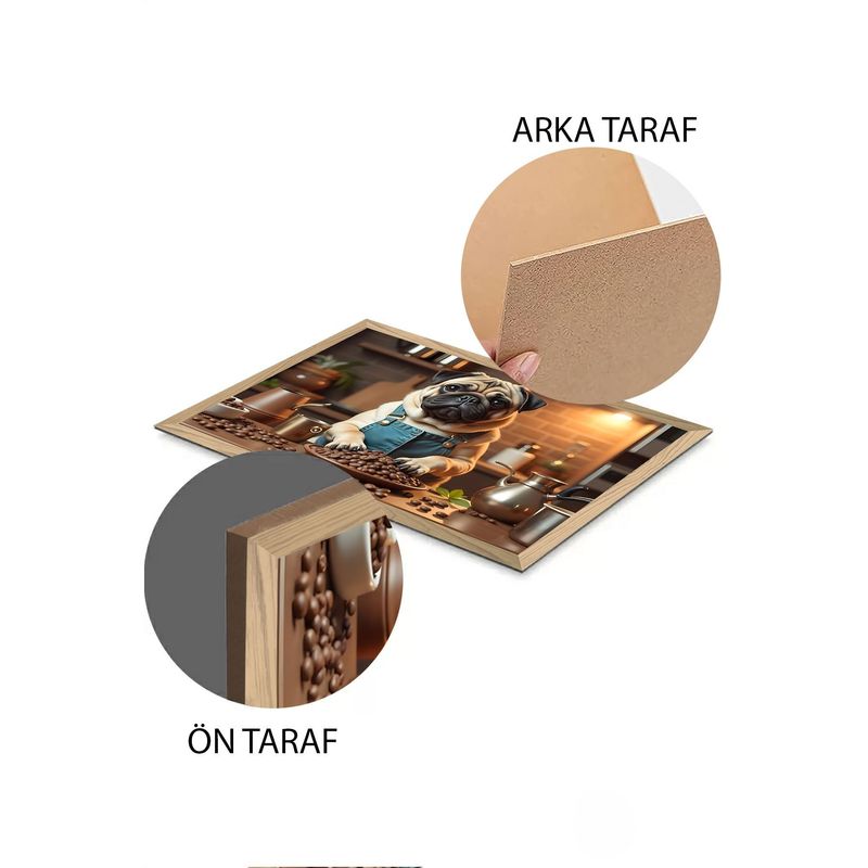 Casa si Gradina - Decoratiuni - Tablouri - Tablou Wallxpert, MDF, 33 x 48 cm, multicolor, 883TLD1671 - Infinity.ro