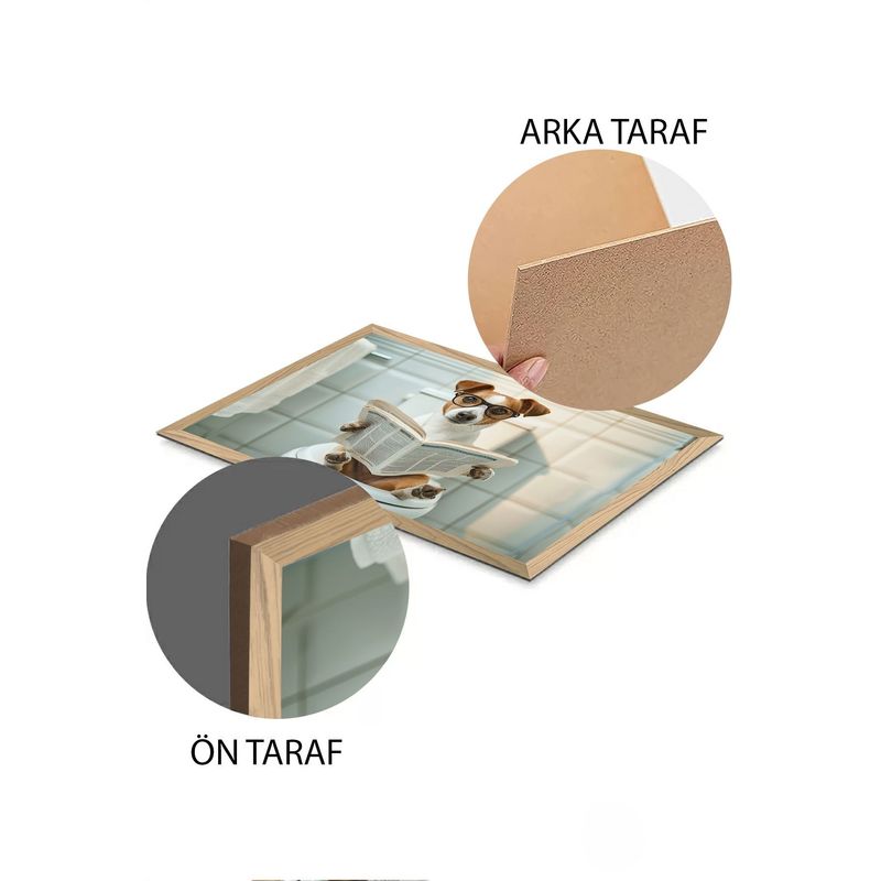 Casa si Gradina - Decoratiuni - Tablouri - Tablou Wallxpert, MDF, 33 x 48 cm, multicolor, 883TLD1702 - Infinity.ro