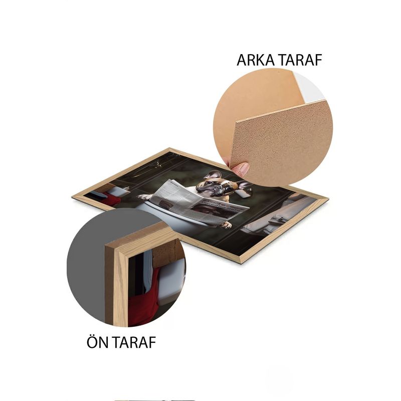 Casa si Gradina - Decoratiuni - Tablouri - Tablou Wallxpert, MDF, 33 x 48 cm, multicolor, 883TLD1696 - Infinity.ro