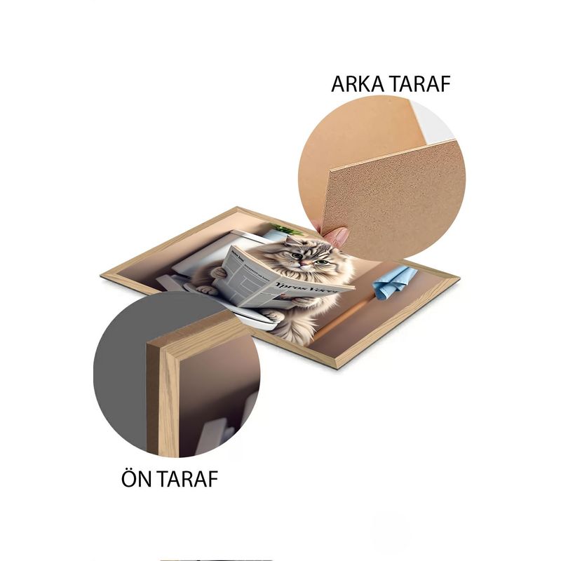 Casa si Gradina - Decoratiuni - Tablouri - Tablou Wallxpert, MDF, 33 x 48 cm, multicolor, 883TLD1667 - Infinity.ro