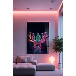 Casa si Gradina - Decoratiuni - Tablouri - Tablou sticlă securizată Wallxpert, sticlă, 40 x 60 cm, multicolor, 975GSR1307 - Infinity.ro