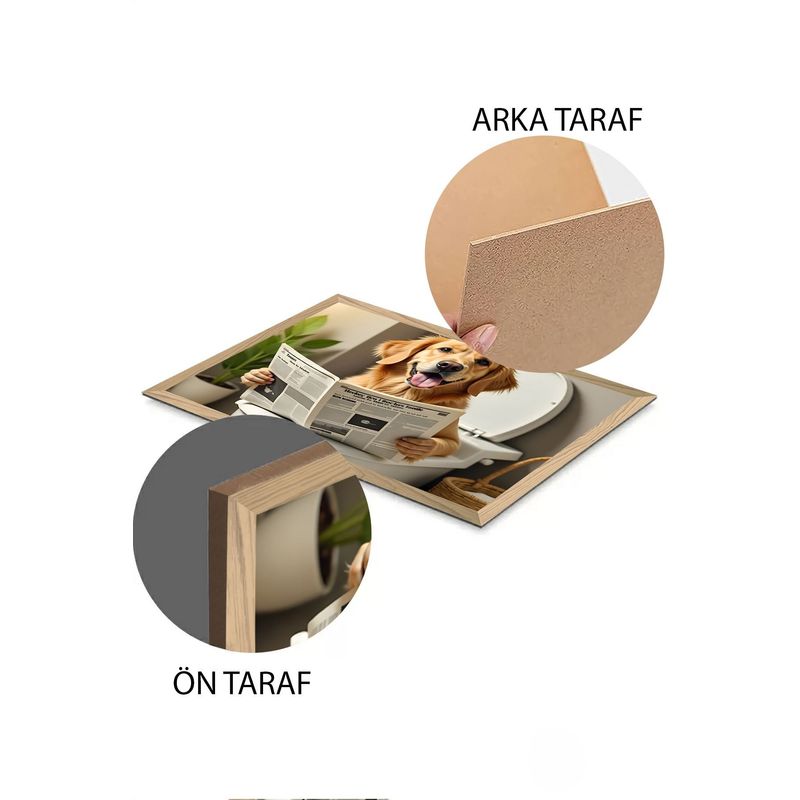 Casa si Gradina - Decoratiuni - Tablouri - Tablou Wallxpert, MDF, 33 x 48 cm, multicolor, 883TLD1663 - Infinity.ro